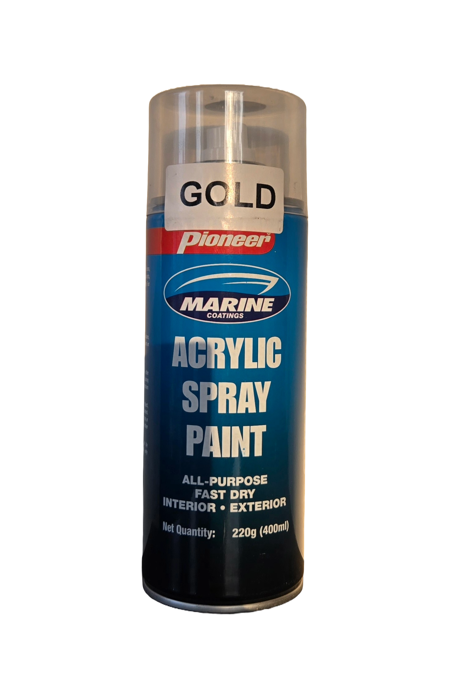 Pioneer Premium Quality Acrylic Spray Paint Metallic - 400ml Copper