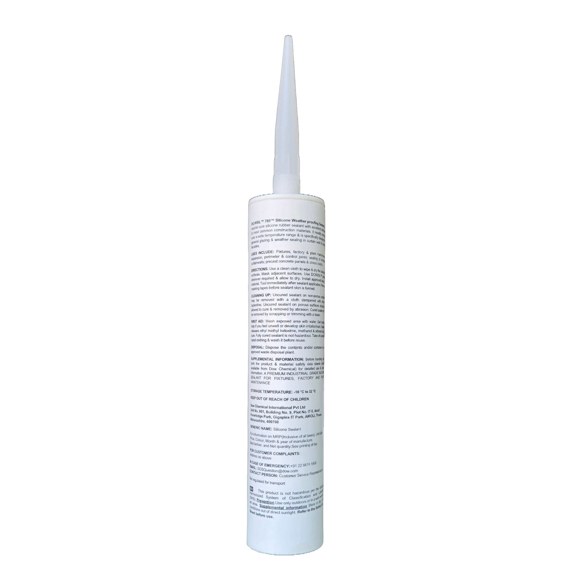 Dowsil 789 weatherproofing sealant.