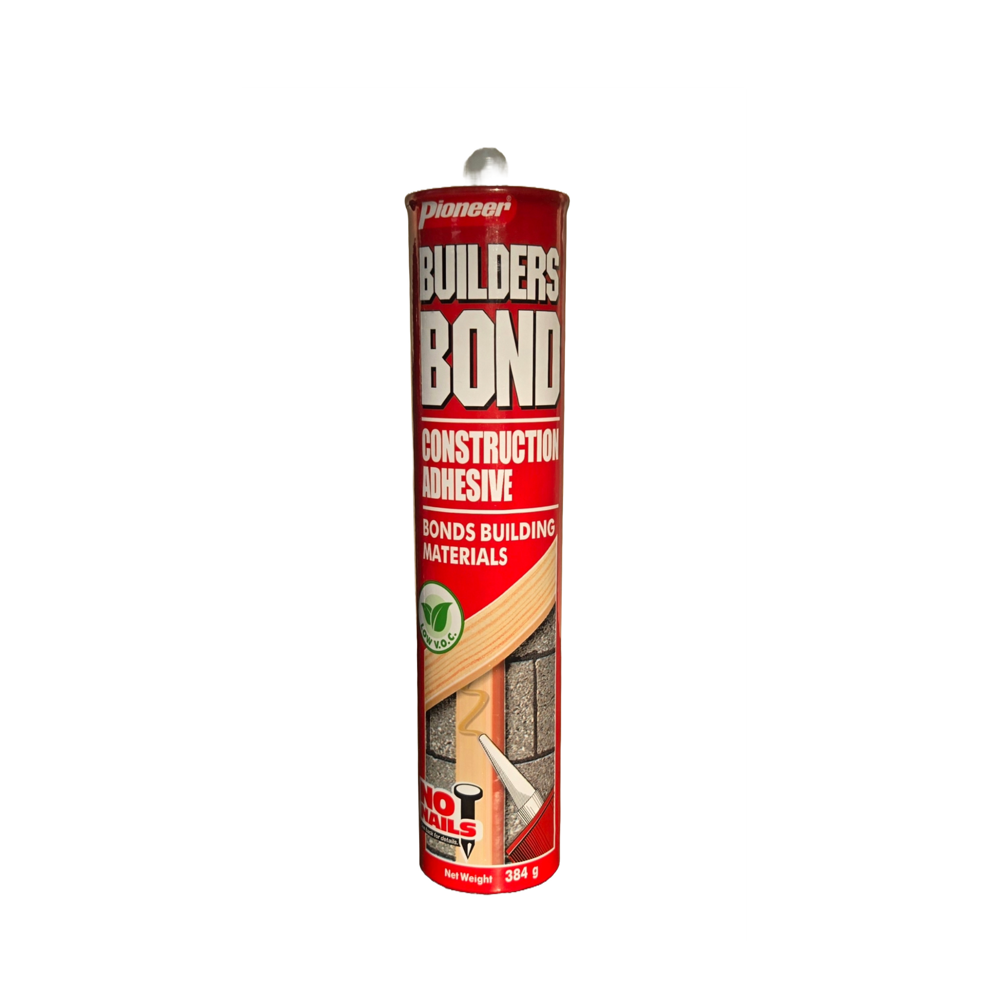 Pioneer Builder bond Construction Adhesive No Nails with Caulking Gun