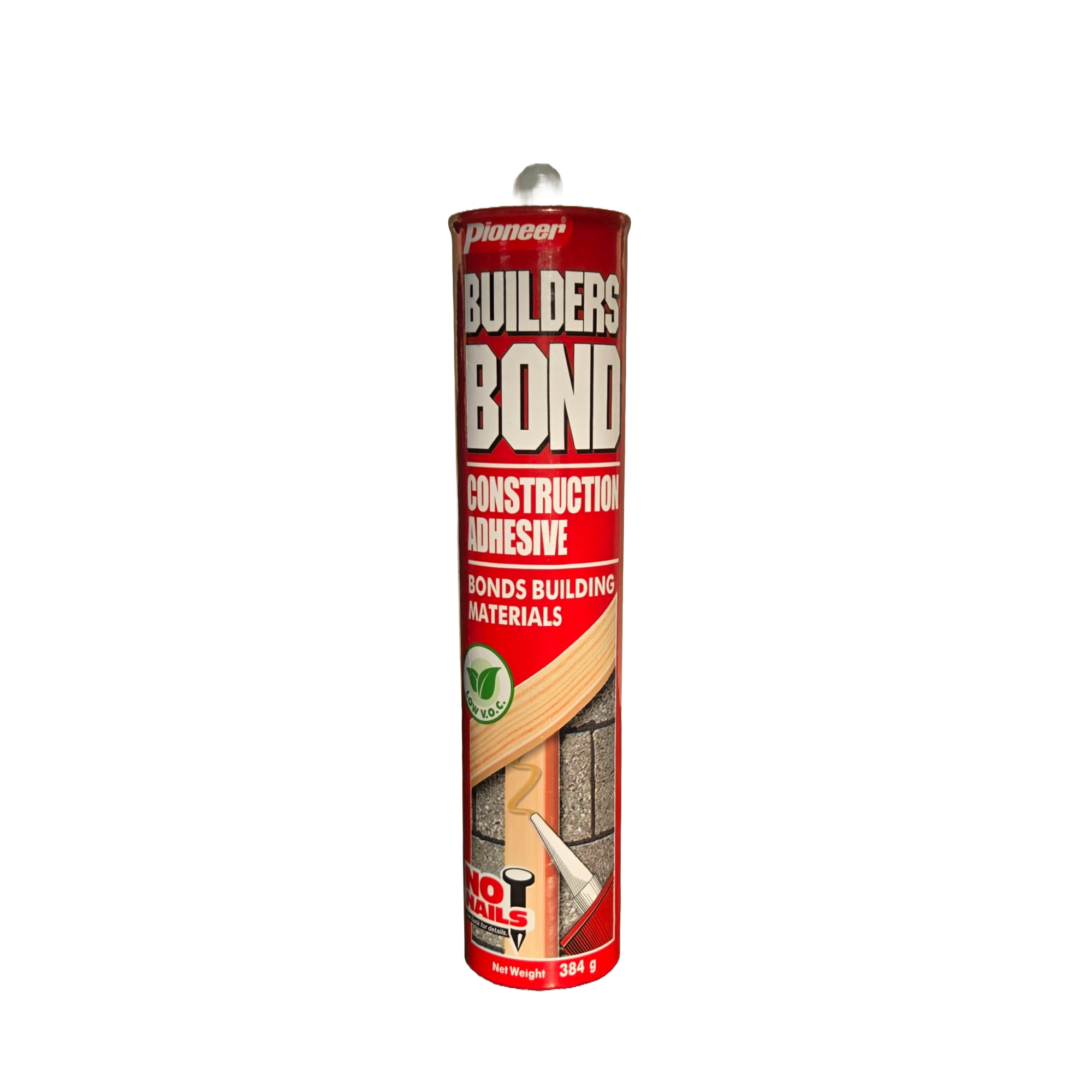 Pioneer Builder bond Construction Adhesive No Nails with Caulking Gun