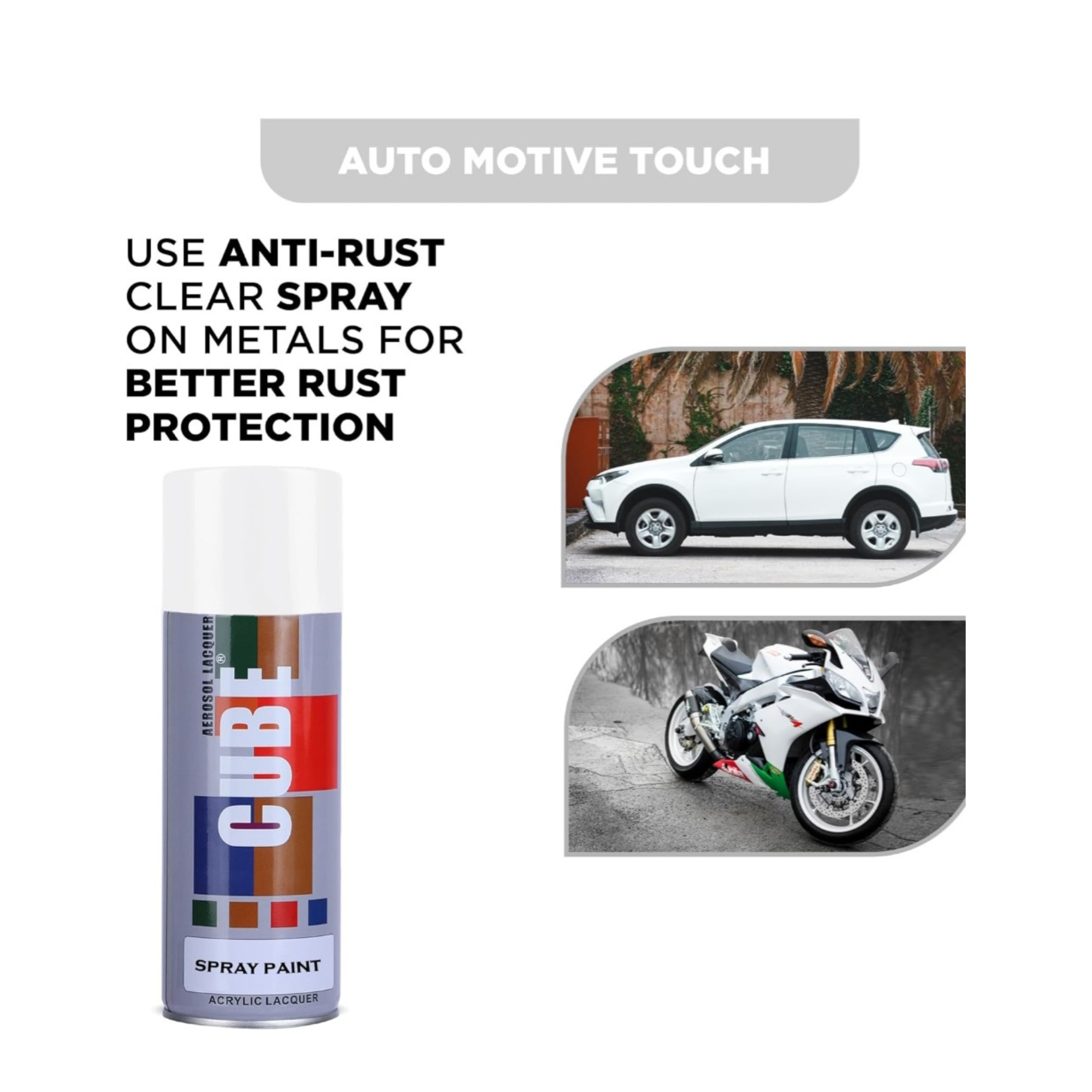 CUBE Premium Quality Spray Paint 400ml