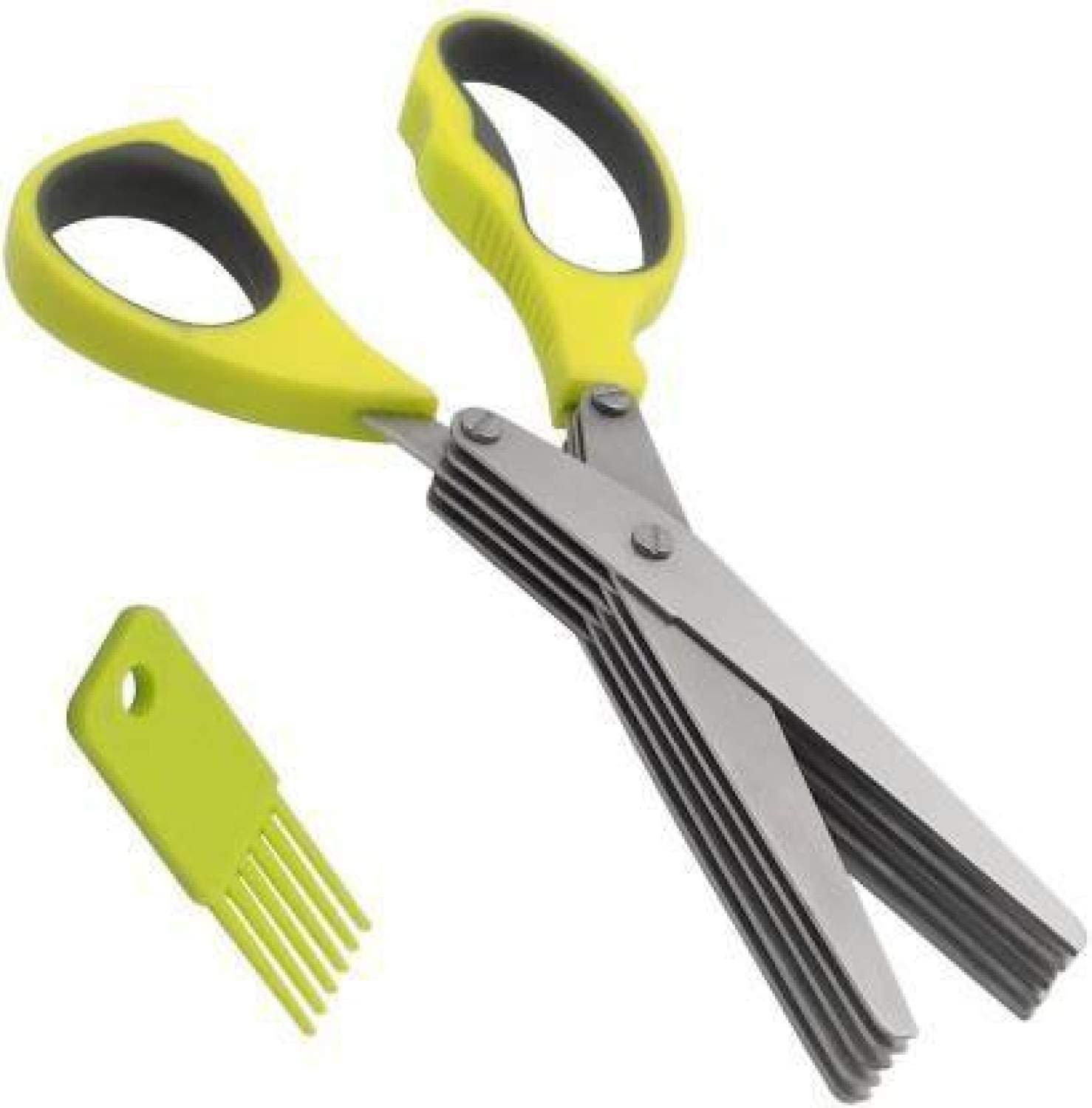 Multi-Blade Herb Scissors for Quick & Easy Cutting