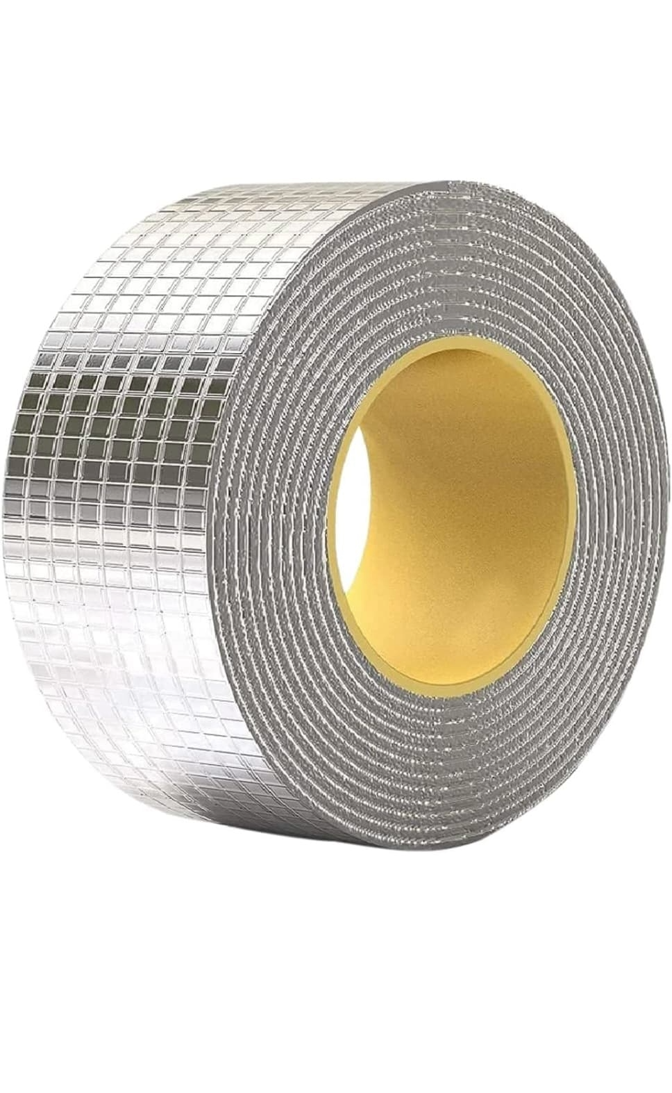 Super Strong Sealing Adhesive Waterproof Tape - Aluminium Foil Tape, Pipe Leakage, Surface Crack 5Cmx5Cm - Silver