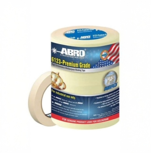 Abro Premium Quality Masking Tape 1"inch Pack of 6