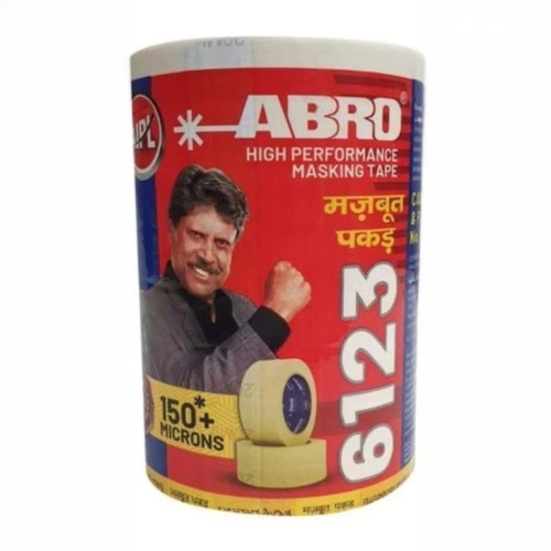Abro Premium Quality Masking Tape 1"inch Pack of 6
