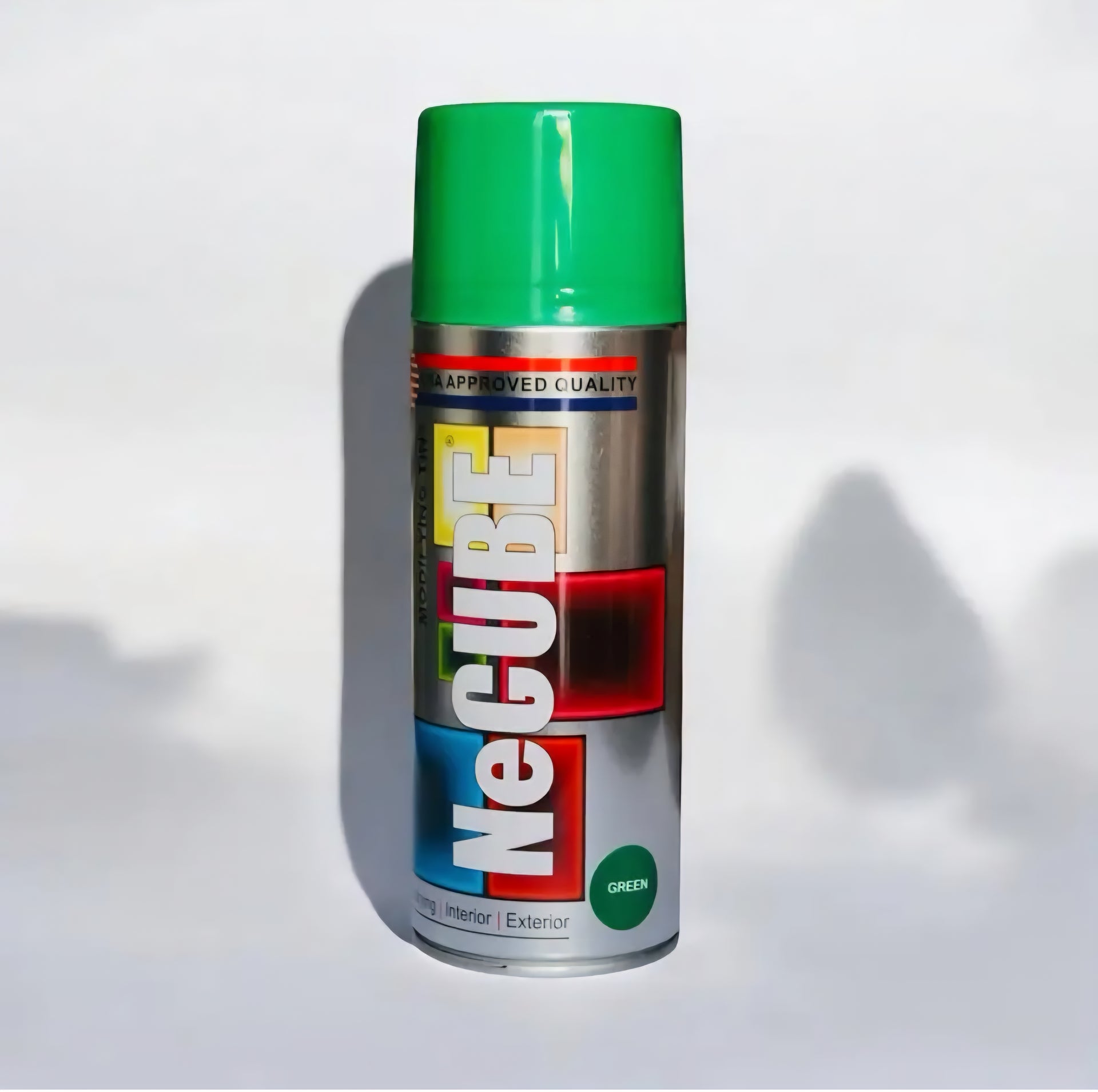 NeCube Premium Quality Spray Paint Black 400ml Shine Black