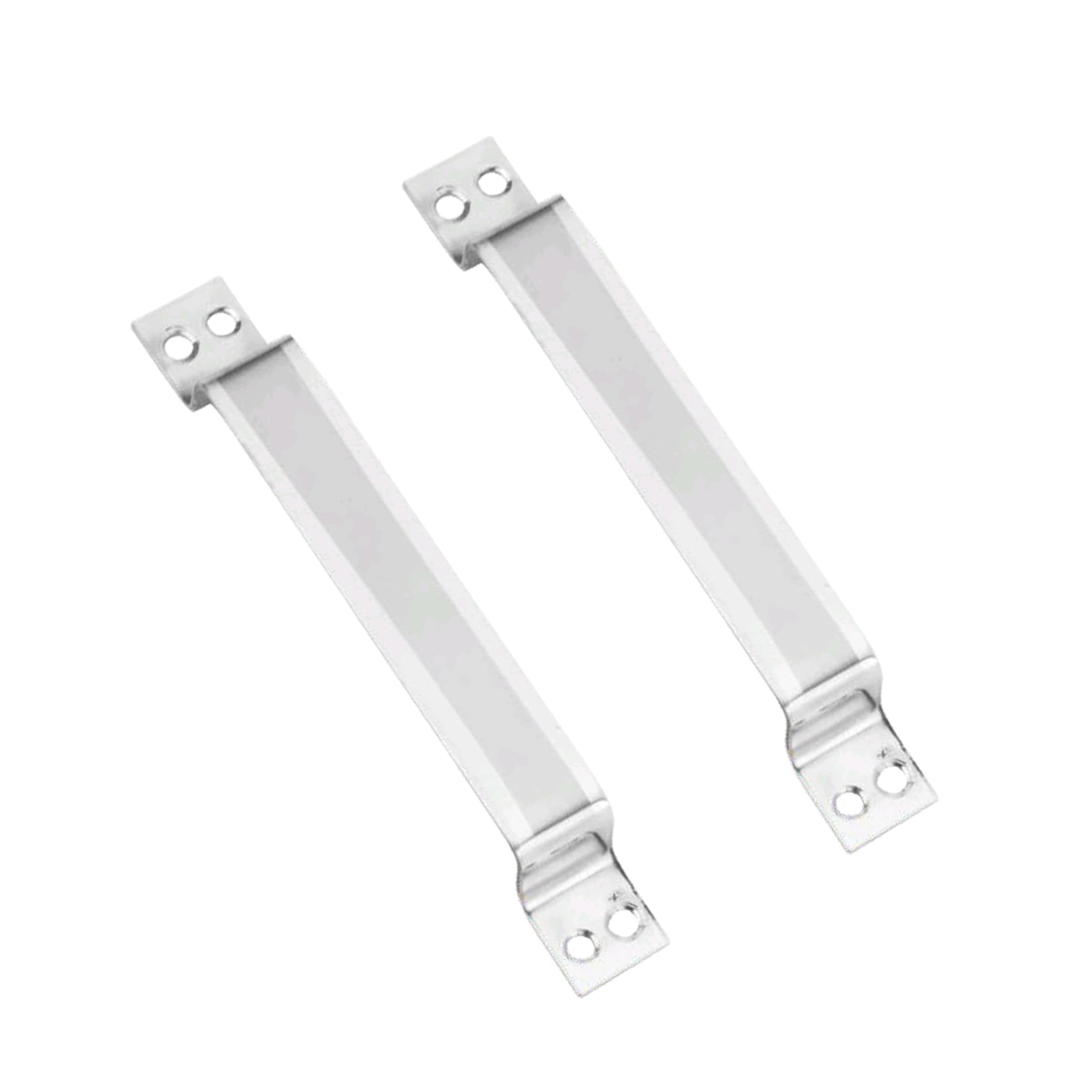 Smrtin Premium Quality Stainless Steel Finish D Handle Heavy Drawer Cabinet Pull Handle 4 Inch Pack of 2