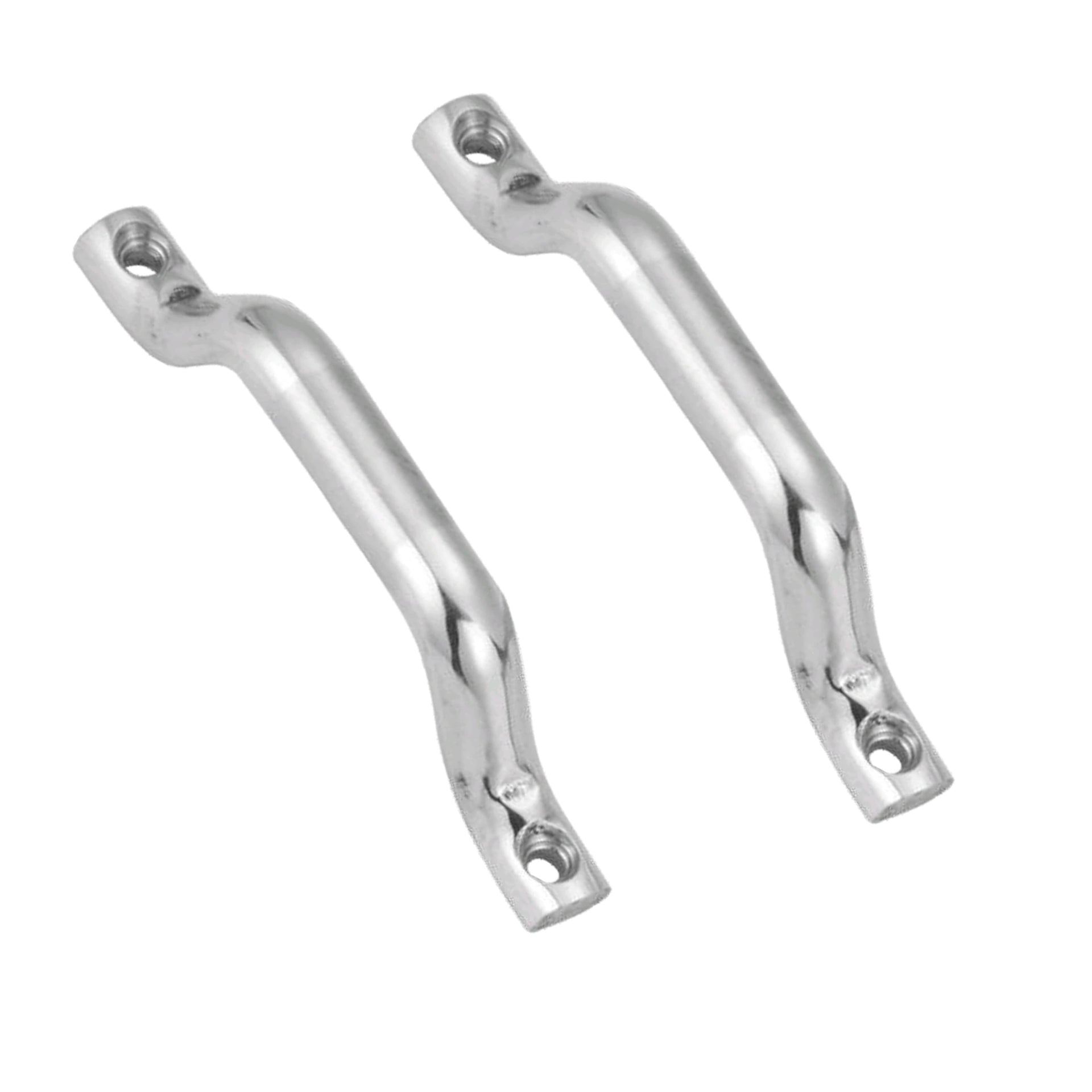 Smrtin Premium Quality Stainless Steel Finish Sir SD Heavy Drawer Cabinet Pull Handle 4 Inch Pack of 2
