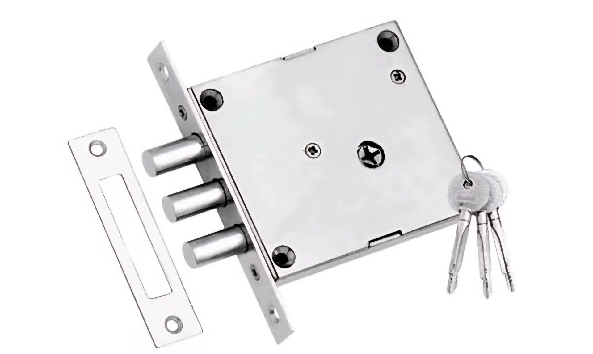 Ramson Premium Stainless Steel Dead Lock – LINUS Double Action| 1 Pcs