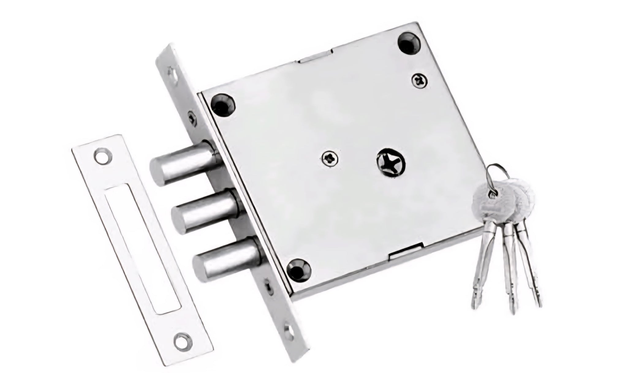 Ramson Premium Stainless Steel Dead Lock – LINUS Double Action| 1 Pcs