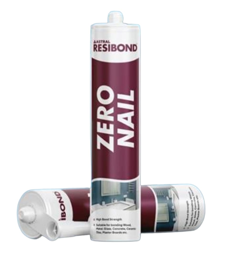 Astral Resibond Premium Quality Zero Nail High-Performance, Heavy-Duty Adhesive-435gm