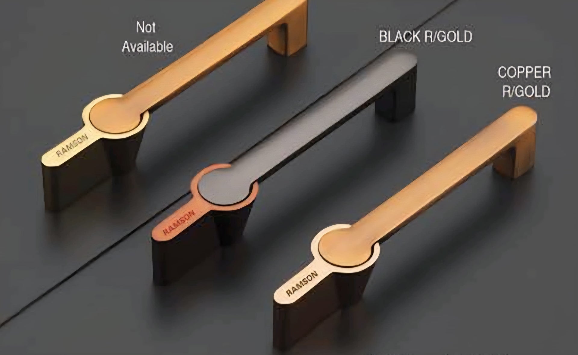 Ramson Premium Quality Cabinet Handle Boing 4 inch Copper Rose Gold- Pack of 1