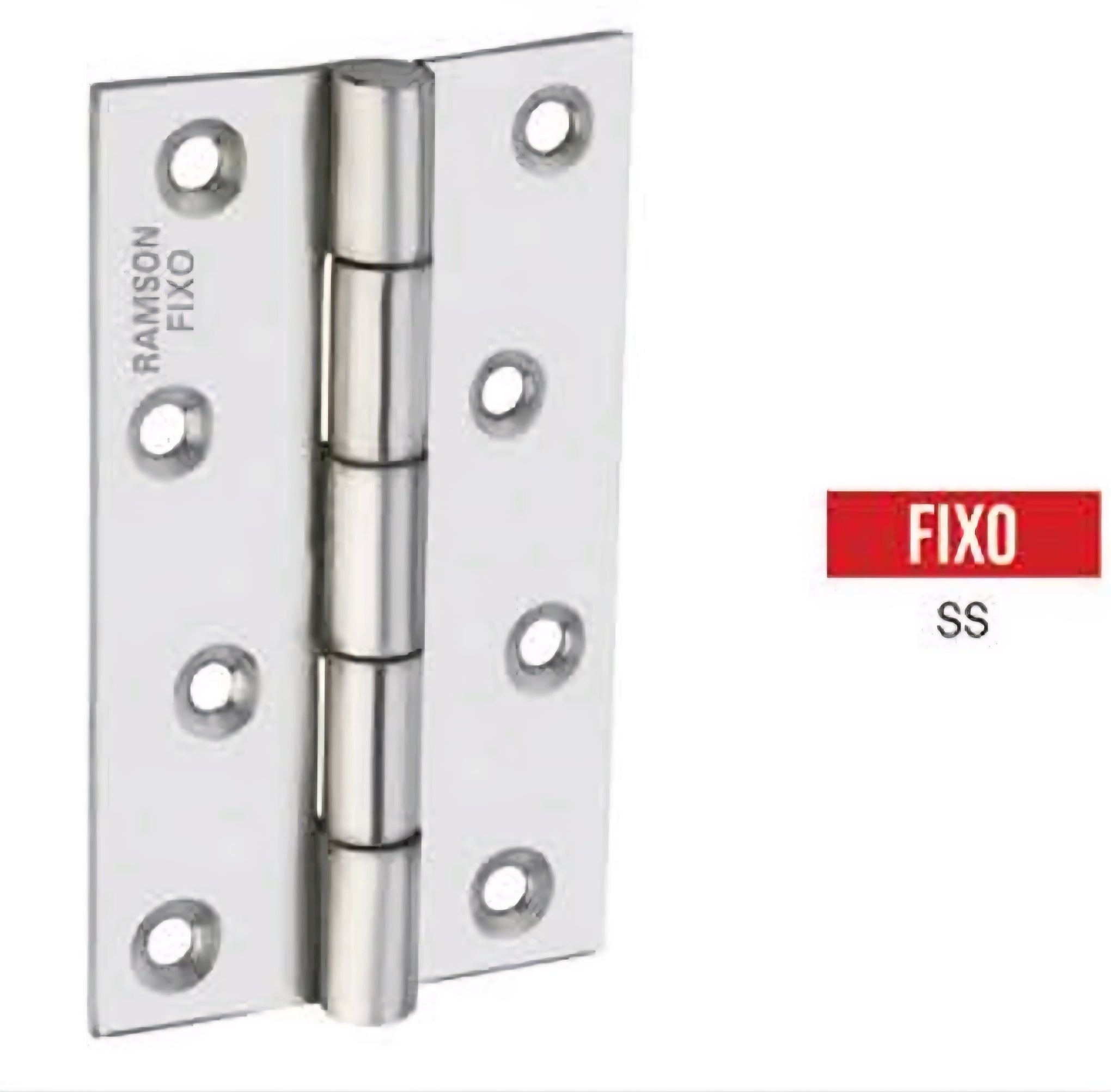 Ramson Premium Quality Premium Stainless Steel Butt Hinges For Doors and Windows Fixo Loose 3 inchx12 Gauge-Pack of 6