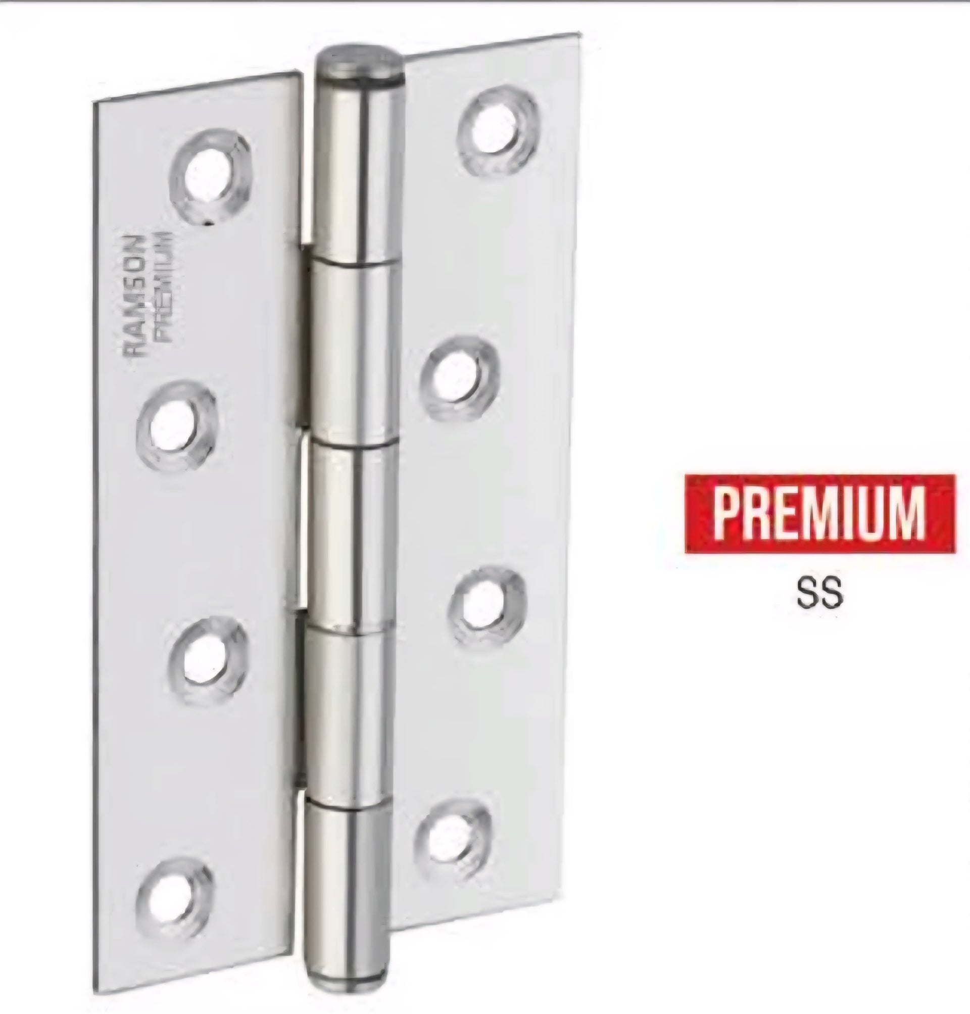 Ramson Premium Quality Premium Stainless Steel Butt Hinges For Doors and Windows Loose 3 inchx16 Gauge-Pack of 6
