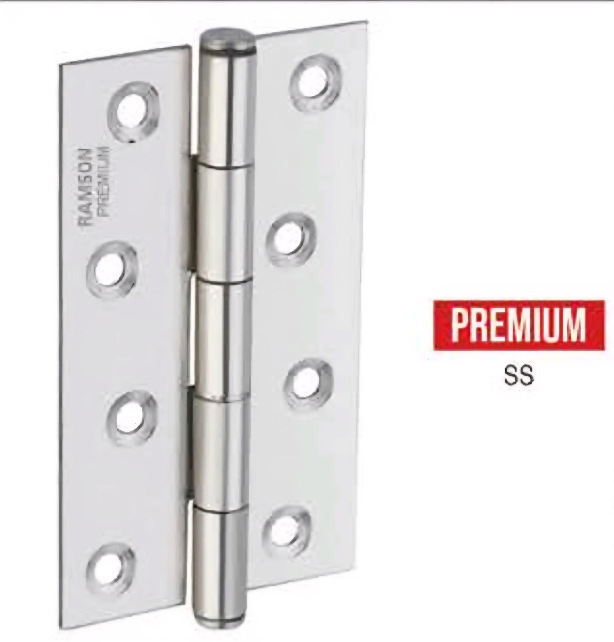 Ramson Premium Quality Premium Stainless Steel Butt Hinges For Doors and Windows Loose 3 inchx16 Gauge-Pack of 6
