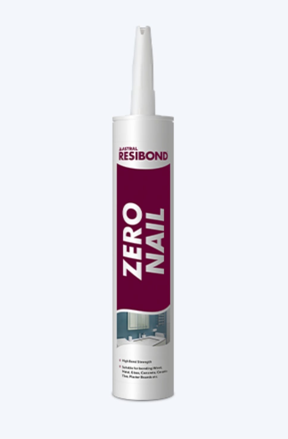 Astral Resibond Premium Quality Zero Nail High-Performance, Heavy-Duty Adhesive-435gm
