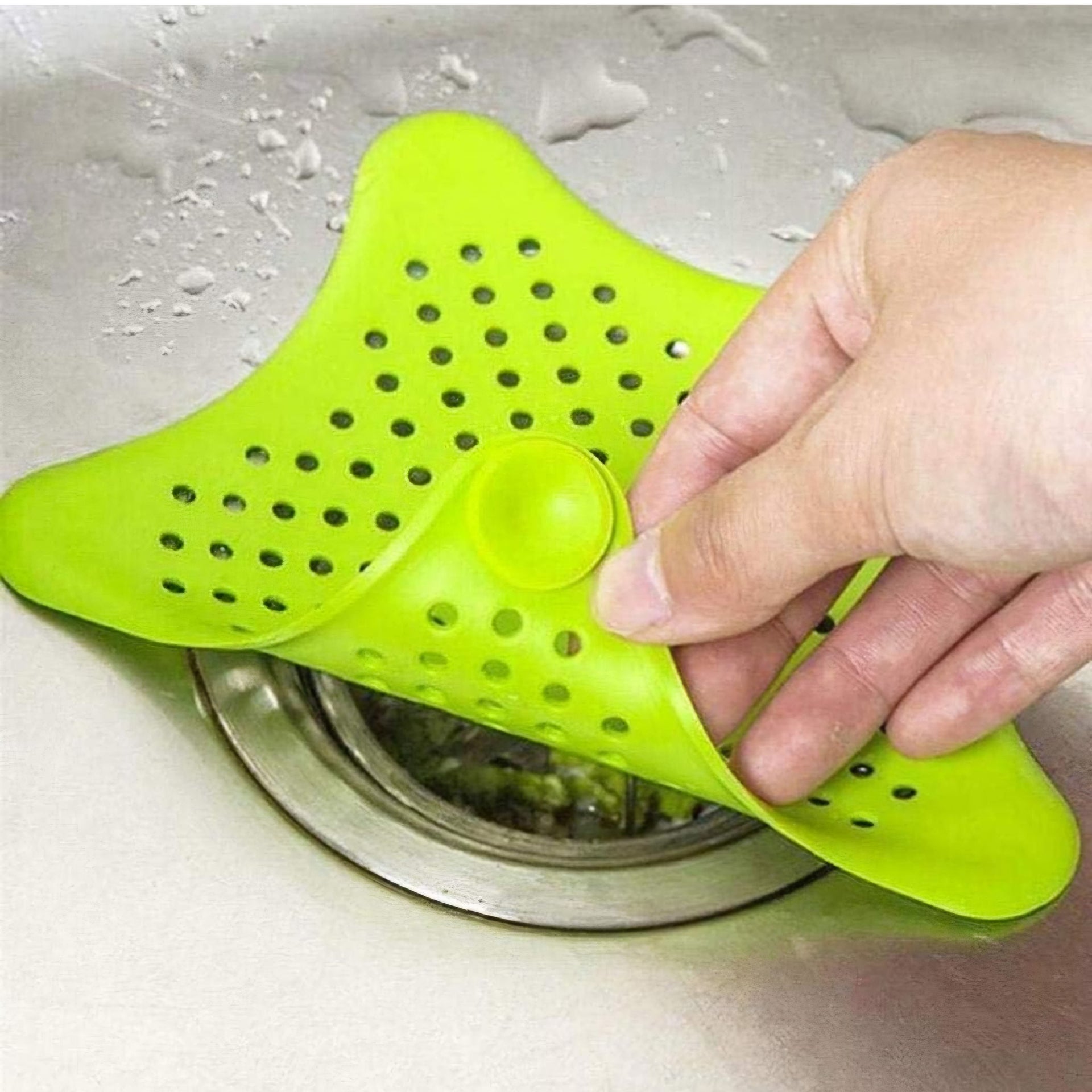 Silicone Sink Strainer Multicolor- Pack of 4