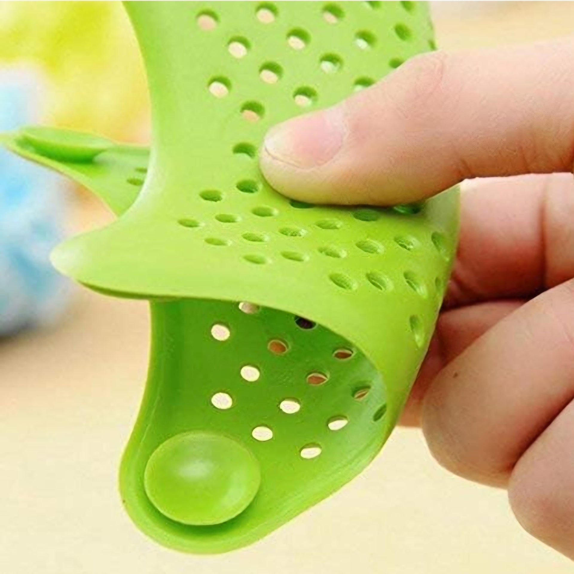 Silicone Sink Strainer Multicolor- Pack of 4